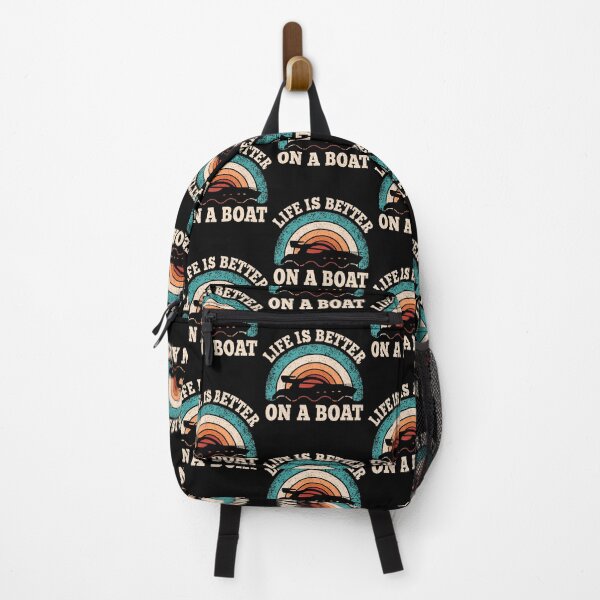 Item preview, Life Is Better On A Boat Funny Boating Captain Retro designed and sold by watsonritua.
