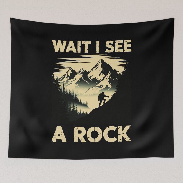 Item preview, Wait I See A Rock Geology Science Geologist Rockhound Gift designed and sold by duolastgend.