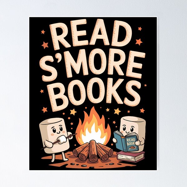 Artikelvorschau, Mehr lesen: Bücher über Camping, Reisen, Lagerfeuer und Marshmallows entworfen und verkauft von caiknelinex.