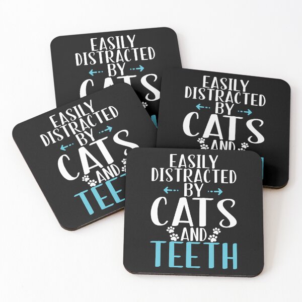 Item preview, Easily Distracted By Cats And th Dental Assistant designed and sold by kielrobshot.
