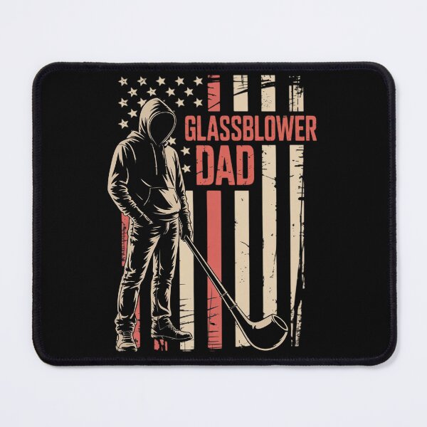 Item preview, US American Flag Glassblower Dad Glassblowing Glass Blower Women Men designed and sold by duolastgend.