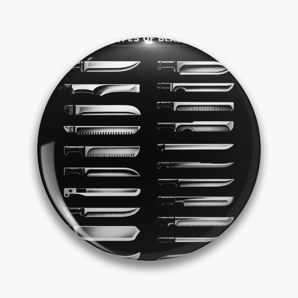 Item preview, Types Of Knife Blades, Knife Collector designed and sold by duolastgend.