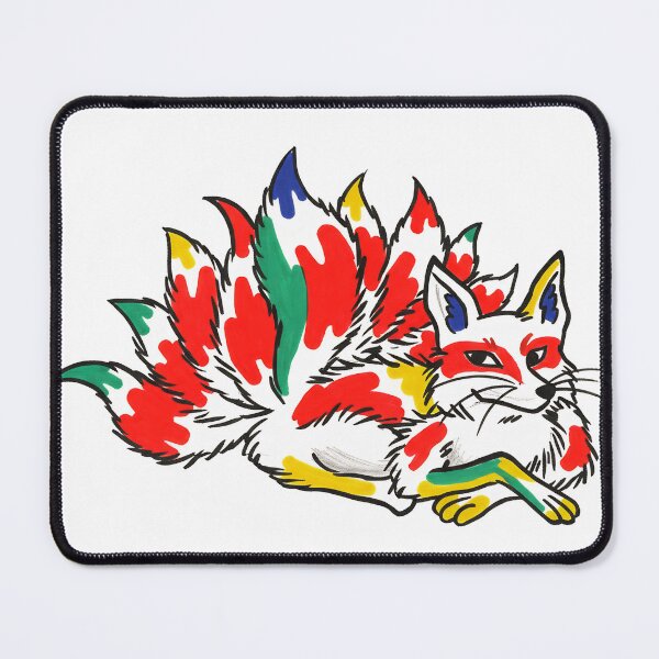 Item preview, Colorful Kitsune designed and sold by Piedrazul Multiverse.