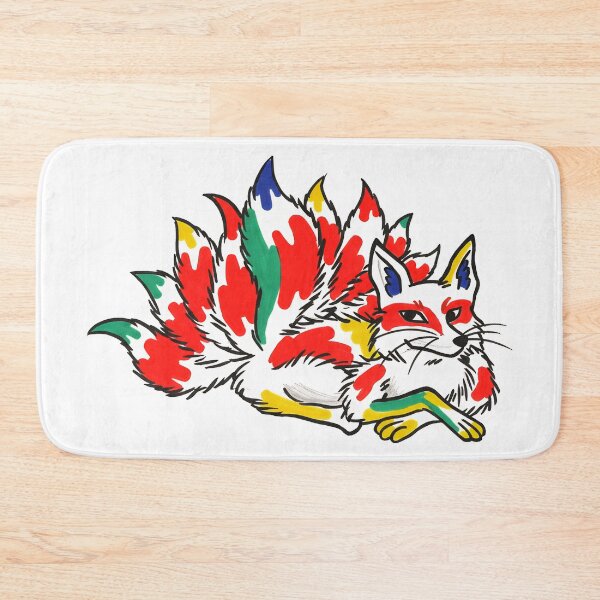 Item preview, Colorful Kitsune designed and sold by Piedrazul Multiverse.