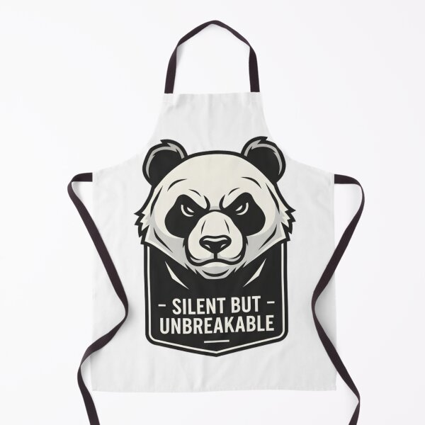 Item preview, Silent but Unbreakable Panda – Strength and Resilience Emblem designed and sold by aaljone007.