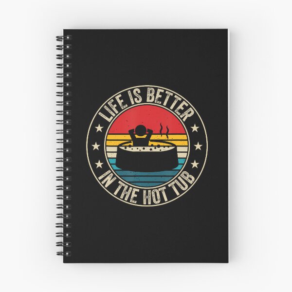 Item preview, Retro Vintage Life Is Better In The Hot Tub Relaxation designed and sold by caiknelinex.