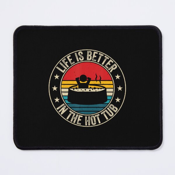 Item preview, Retro Vintage Life Is Better In The Hot Tub Relaxation designed and sold by caiknelinex.