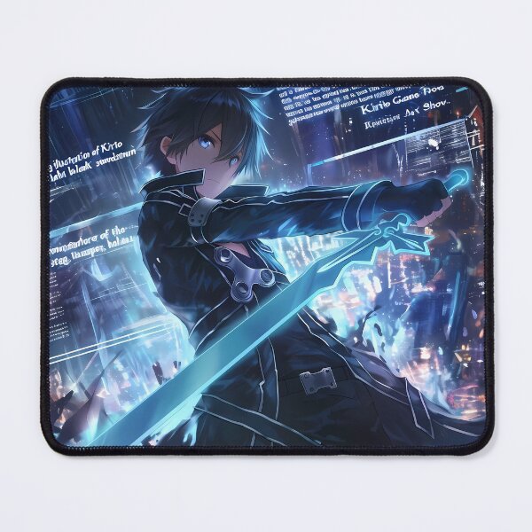 Item preview, Kirito Sword Art Online Cyber Blade Blue Glow Anime Energy Burst designed and sold by Raslbazola.