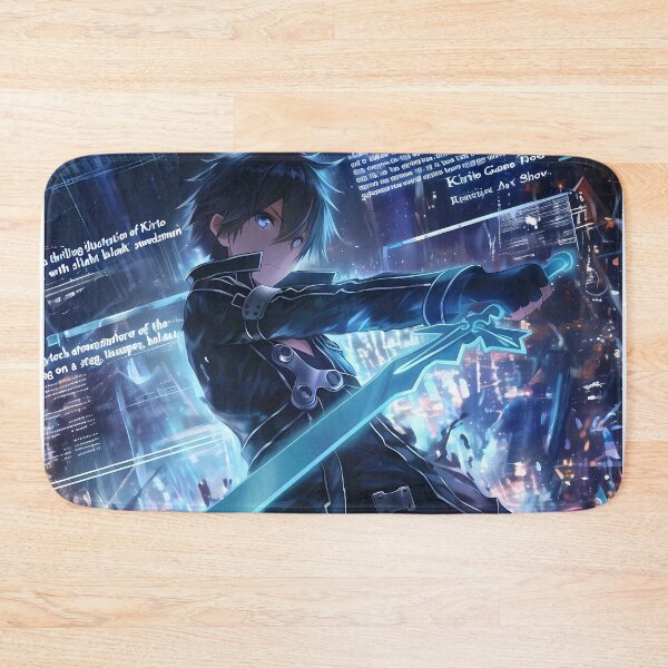 Item preview, Kirito Sword Art Online Cyber Blade Blue Glow Anime Energy Burst designed and sold by Raslbazola.