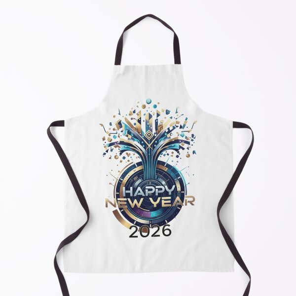 Item preview, Happy New Year 2026 Modern Futuristic Geometric Design designed and sold by DisignByPrince.