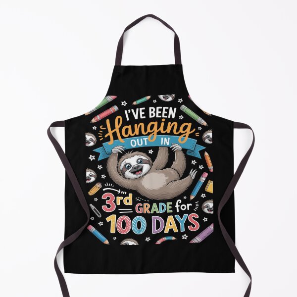 Item preview, 100 Days of School Sloth Hanging Out In 3rd Grade Student designed and sold by RonnasJackson.