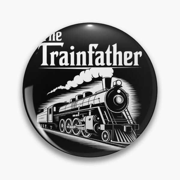 Item preview, The Trainfather - Railroad Model Train Collector Conductor designed and sold by duolastgend.