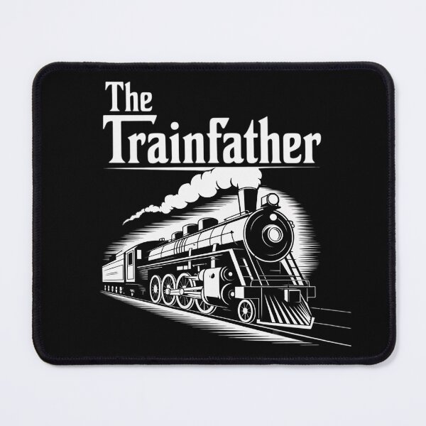 Item preview, The Trainfather - Railroad Model Train Collector Conductor designed and sold by duolastgend.