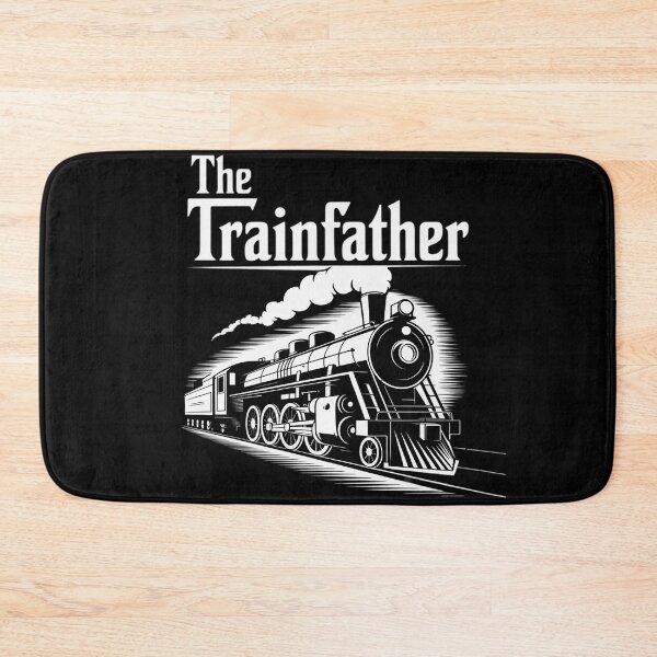 Item preview, The Trainfather - Railroad Model Train Collector Conductor designed and sold by duolastgend.