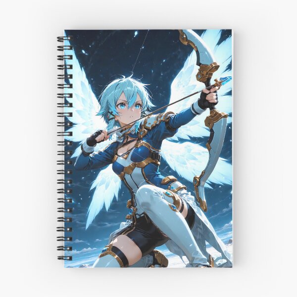Item preview, Angelic Sinon Sword Art Online Anime Girl Waifu Celestial Archer Night Sky designed and sold by Raslbazola.