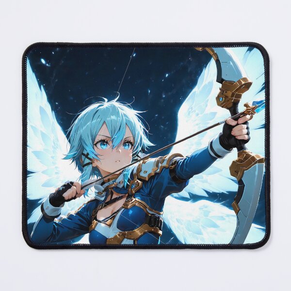 Item preview, Angelic Sinon Sword Art Online Anime Girl Waifu Celestial Archer Night Sky designed and sold by Raslbazola.