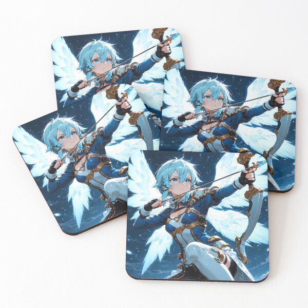 Item preview, Angelic Sinon Sword Art Online Anime Girl Waifu Celestial Archer Night Sky designed and sold by Raslbazola.