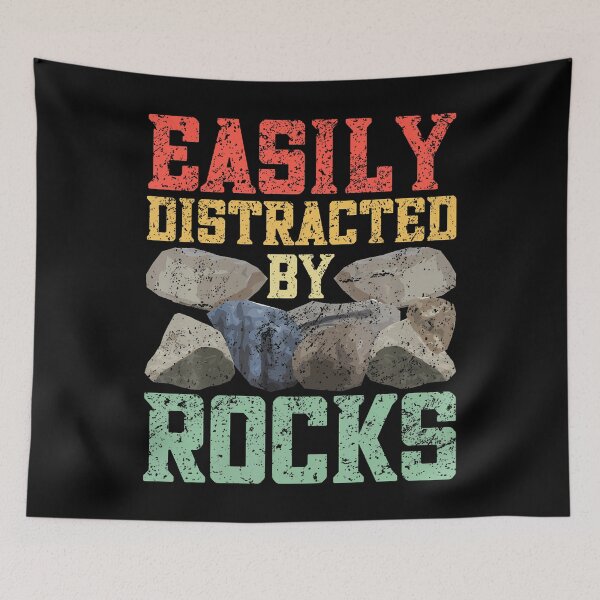 Item preview, Funny Geologist Scientist Geology Lover Apparel Easily Distracted By Rocks Geology Collecting Lovers Funny designed and sold by kallerqptart.