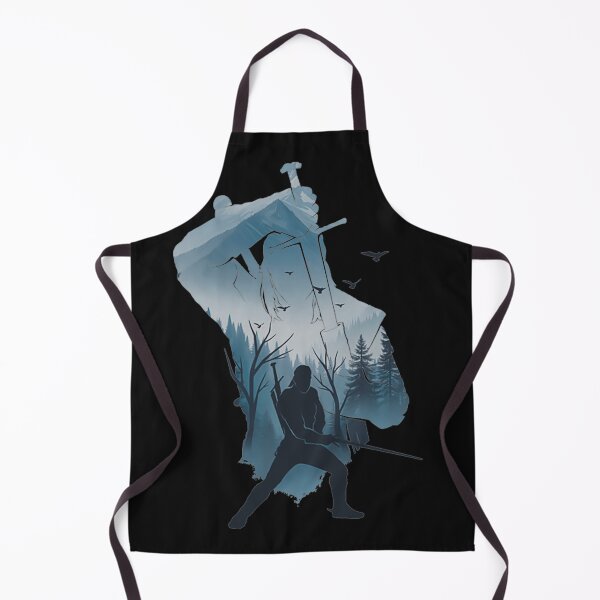 Item preview, The Witcher Silhouette Game Fan Art designed and sold by NovaNeal.