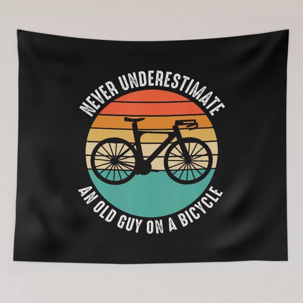 Item preview, Old Guy, Bicycle, Men, Cycling, Active, Sport, Outdoor, Adventure, Fitness, Hobby, Retro designed and sold by caiknelinex.