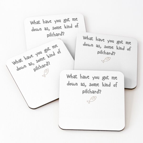 Item preview, Some Kind of Pilchard (Frank Butcher) designed and sold by QuirkyCrow.