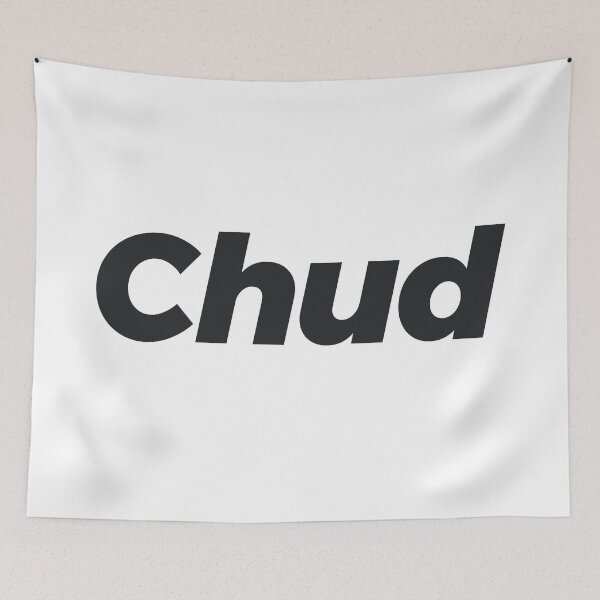 Item preview, Chud, Italic Bold Memes designed and sold by Memes N Lore .