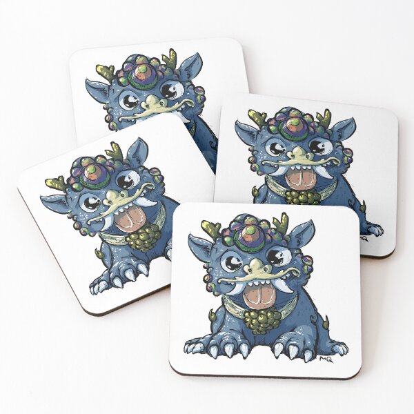 Item preview, Joyful Stone Lion designed and sold by Cute & Funny Hand-Drawn Prints | Happy Doodle Friends Shop.