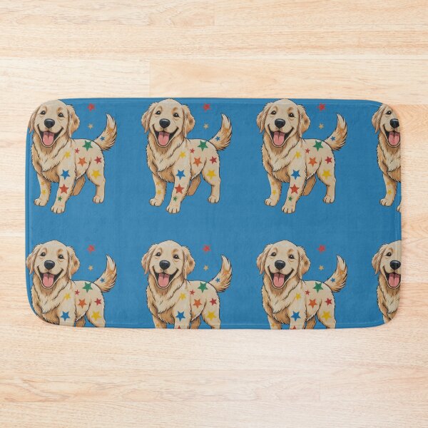 Item preview, Golden Retriever Estelar - Perrito Feliz designed and sold by Bit Canvas.