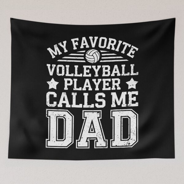 Item preview, My Favorite Volleyball Player Calls Me Dad Fathers Day designed and sold by heupelipocko.