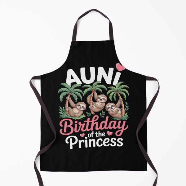 Item preview, Aunt Of The Birthday Princess Sloth Girl B-Day Party designed and sold by RonnasJackson.