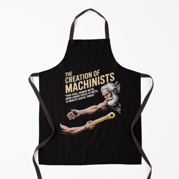 Item preview, The Creation Of Machinists - CNC Milling Machine Operator designed and sold by tlallimicrichi.