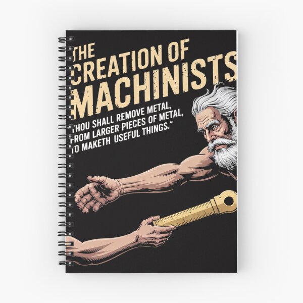 Item preview, The Creation Of Machinists - CNC Milling Machine Operator designed and sold by tlallimicrichi.