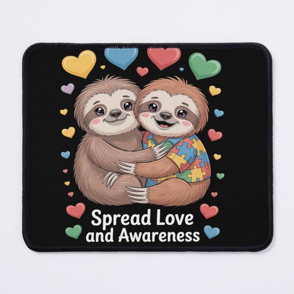 Item preview, Baby Sloth Spread Love And Awareness Autism Day 2026 designed and sold by RonnasJackson.
