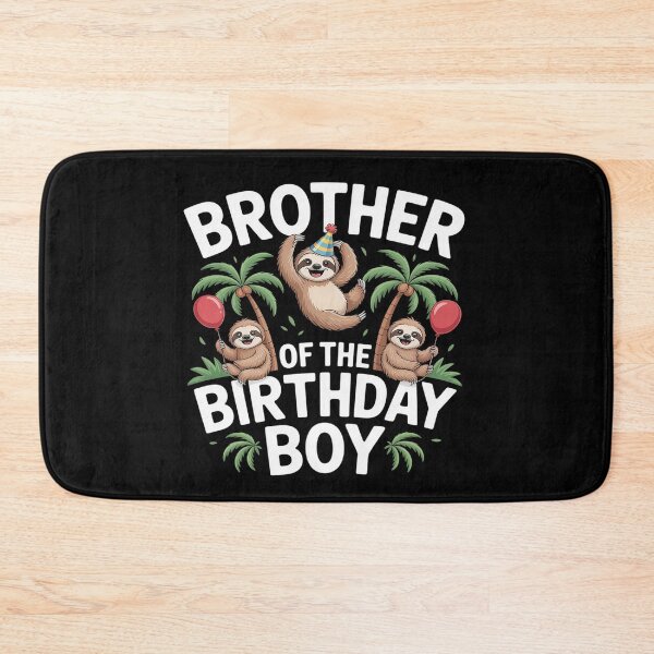Item preview, Brother Of The Birthday Boy Sloth Kid B-Day Party designed and sold by RonnasJackson.