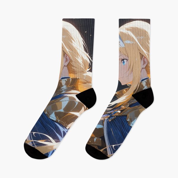 Item preview, Alice Zuberg Sword Art Online Anime Fantasy Warrior Golden Wind Anime Girl designed and sold by Raslbazola.