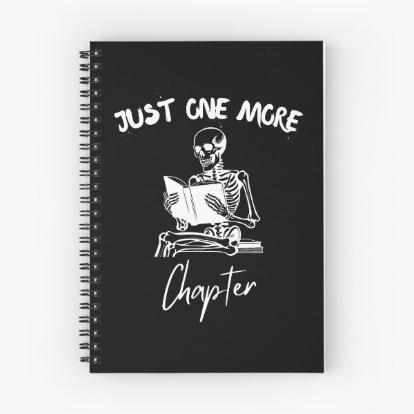 Item preview, Just One More Chapter Skeleton Reading Book Lover Bookworm designed and sold by cordfried3h.