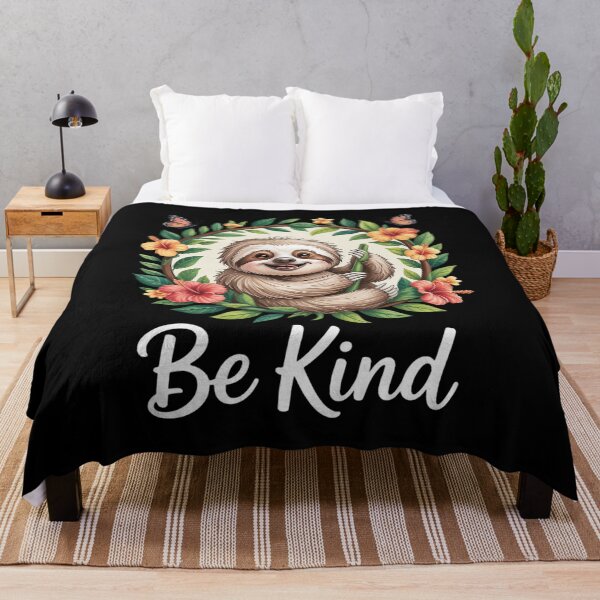 Item preview, Cute Be Kind Sloth Lover Anti Bullying Unity Day Kids Girls designed and sold by RonnasJackson.
