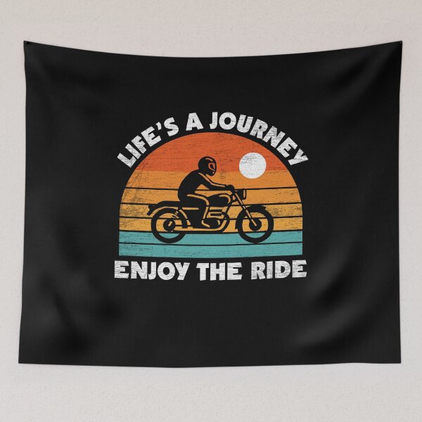 Item preview, Lifes a Journey Enjoy The Ride designed and sold by NQArtist.