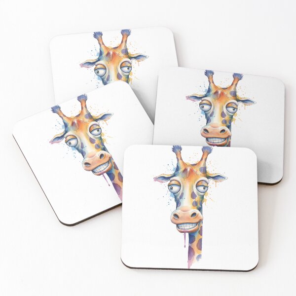 Item preview, Friendly giraffe designed and sold by Piedrazul Multiverse.