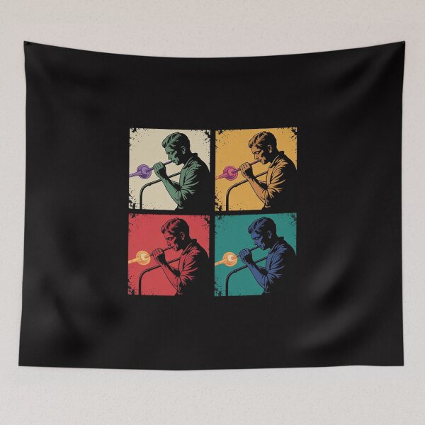 Item preview, Square Glassblower - Glassblowing Hobbyist designed and sold by tlallimicrichi.
