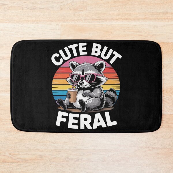 Item preview, Cute But Feral Funny Racoon Sunglasses For Toddler Boys designed and sold by RonnasJackson.