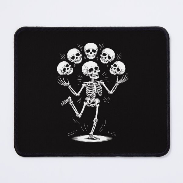 Item preview, Skeleton Juggling Skulls - Juggle Circus Lover designed and sold by tlallimicrichi.