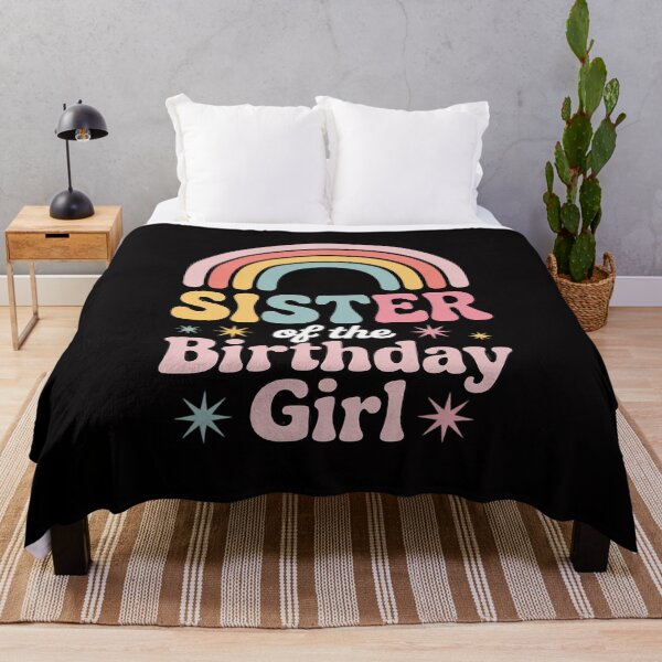 Item preview, Sister of Birthday Girl Boho Rainbow Party Supplies designed and sold by tlallimicrichi.