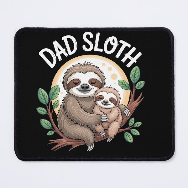 Item preview, Cute Sloth Dad Daddy's Day Gift Sloth designed and sold by RonnasJackson.