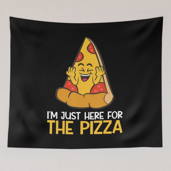 Item preview, I'M Just Here For The Pizza designed and sold by bambiai.