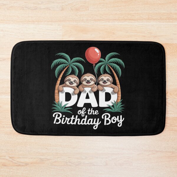 Item preview, Dad Of The Birthday Boy Sloth Kid B-Day Party designed and sold by RonnasJackson.