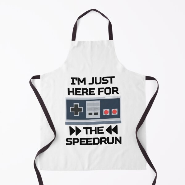 Item preview, I’m Just Here for the Speedrun – Retro Controller Design designed and sold by PHRASEandSTYLE.