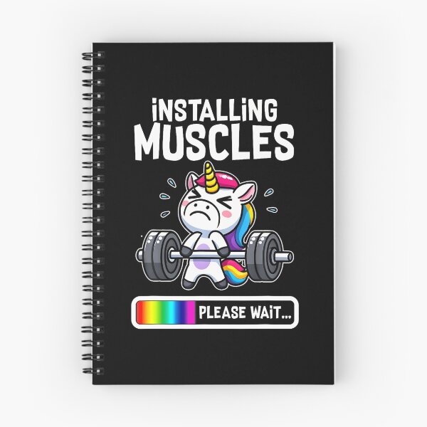 Item preview, Installing Muscles Please Wait Unicorn designed and sold by nyuliosaero.