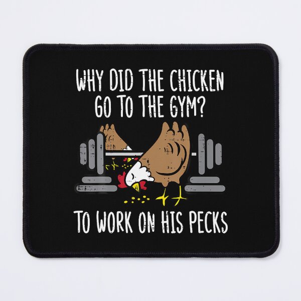 Item preview, Chicken Went To The Gym For Peck/Pecs designed and sold by nyuliosaero.