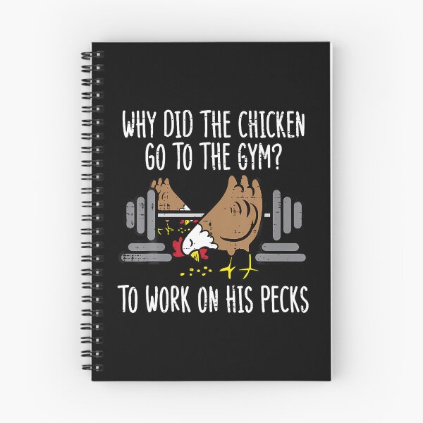Aperçu de l'œuvre Le poulet est allé à la salle de sport pour muscler ses pectoraux. créée et vendue par nyuliosaero.